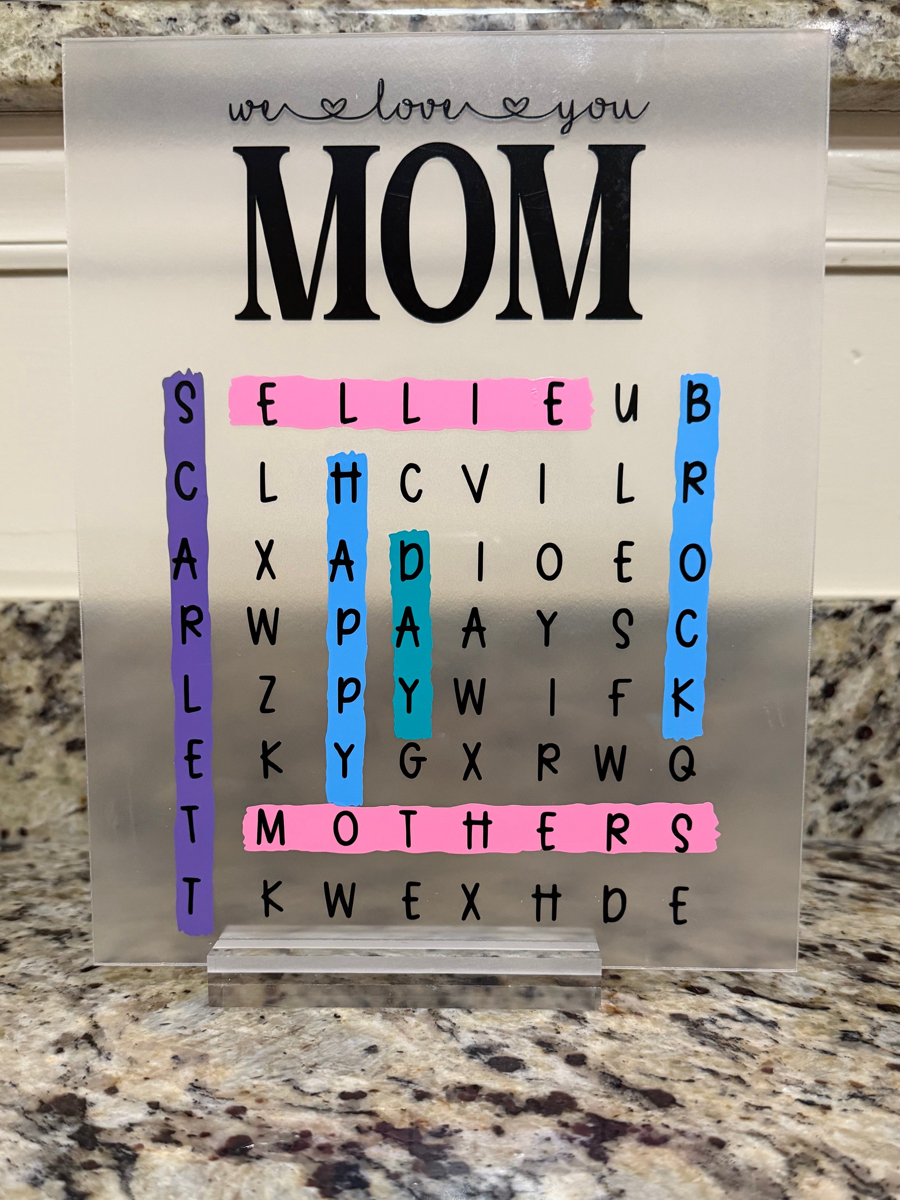 Custom Design Word Puzzles