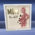 Custom Flower Shadow Box - For Mom